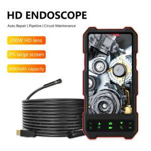 microscope with screen