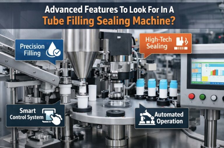 tube filling sealing machine