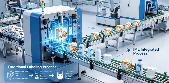 In mold labeling