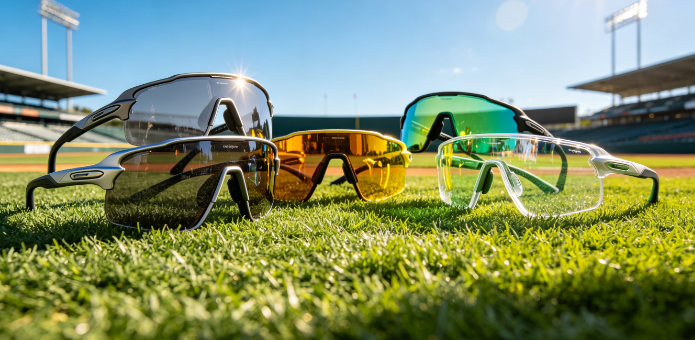 customizable baseball sunglasses