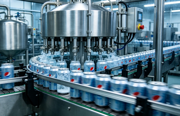 soda can filling machine